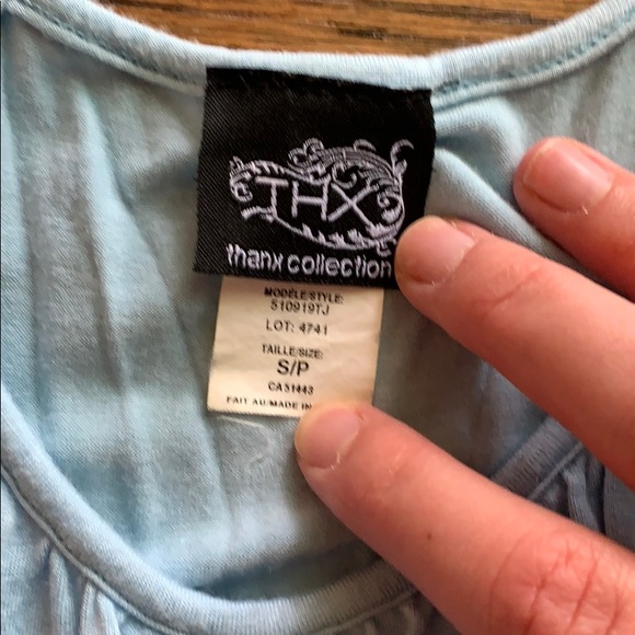 Powder Blue Tanktop - Picture 2 of 3